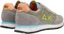 Sun68 Volwen Tom for Peace Sneakers Licht Grijs Multicolor Heren - Thumbnail 4