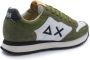 Sun68 TOM Color Sneakers in Militair Groen Green Heren - Thumbnail 6