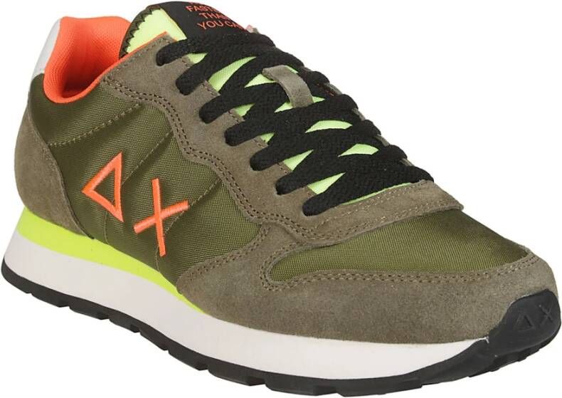 Sun68 Sneakers Green Heren