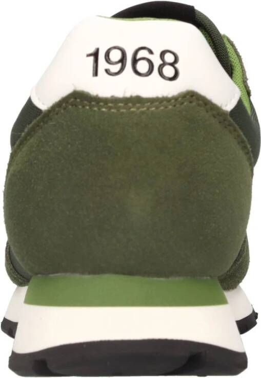 Sun68 Sneakers Groen Green Heren