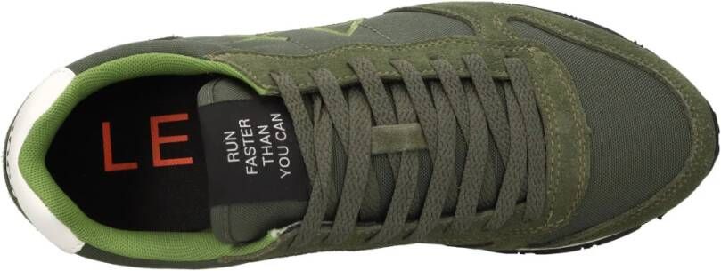 Sun68 Sneakers Groen Green Heren