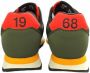 Sun68 Z42120 Low sneakers Groen Heren - Thumbnail 4