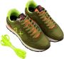 Sun68 Fluo Groene Militaire Sneaker Tom Solid Green Heren - Thumbnail 5