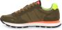 Sun68 Fluo Groene Militaire Sneaker Tom Solid Green Heren - Thumbnail 10