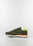 Sun68 Fluo Groene Militaire Sneaker Tom Solid Green Heren - Thumbnail 7