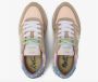 Sun68 Sun 68 Ally Candy Cane dames sneaker Beige multi - Thumbnail 11