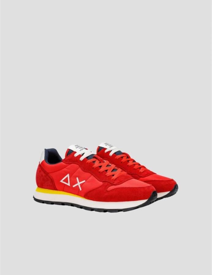 Sun68 Sneakers Red Heren
