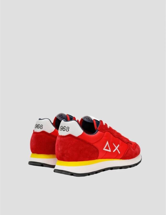 Sun68 Sneakers Red Heren
