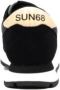 Sun68 Zwarte leren sneakers met glinsterende gouden details Zwart Dames - Thumbnail 10