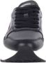 Sun68 Zwarte Leren Sneaker met Glitter Inzetstuk Black Dames - Thumbnail 3