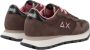 Sun68 Solid Ally Sneakers van stof en suède - Thumbnail 10