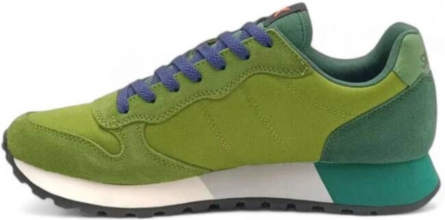 Sun68 Solid Jaki Heren Sneakers Green Heren