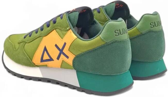 Sun68 Solid Jaki Heren Sneakers Green Heren