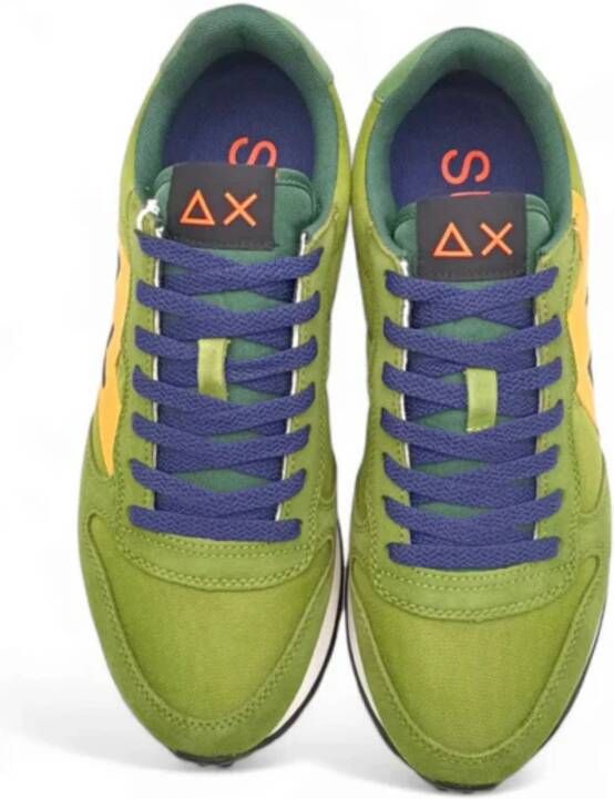 Sun68 Solid Jaki Heren Sneakers Green Heren
