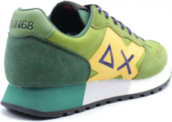 Sun68 Solid Jaki Heren Sneakers Green Heren