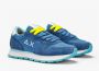 Sun68 Solide Nylon Sneakers in Avio Blauw Blue Dames - Thumbnail 3