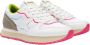 Sun68 Sportieve Sneaker in Wit Leer en Nylon White Dames - Thumbnail 2