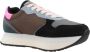 Sun68 Kleurrijke Leren Sneaker voor Dames Multicolor Dames - Thumbnail 5