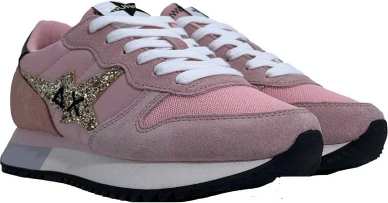Sun68 Stargirl Sneakers Lente Zomer 2024 Collectie Pink Dames
