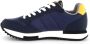 Sun68 Blauwe Sneakers Niki Solid Blue Heren - Thumbnail 13