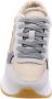 Sun68 Witte Leren Sneakers Eco-Vriendelijke Stijl Multicolor Dames - Thumbnail 11