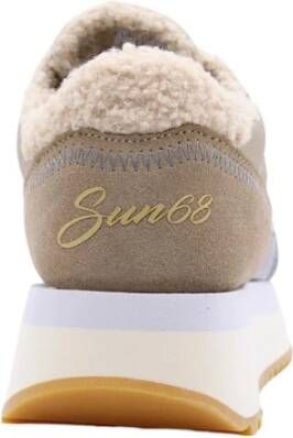Sun68 Stijlvolle damessneakers Beige Dames