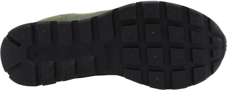 Sun68 Stijlvolle Sneaker met Boquerones Details Green Heren