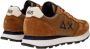 Sun68 Tom Solid Fluo Suede Nylon Hardloopschoen Brown Heren - Thumbnail 13