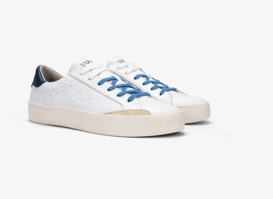 Sun68 Stijlvolle Sneakers voor Mannen White Heren