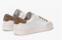 Sun68 Street Sneaker in leer wit en bruin White Heren - Thumbnail 6