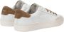 Sun68 Street Sneaker in leer wit en bruin White Heren - Thumbnail 3