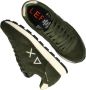 Sun68 Tom Suede Militair Groene Hardloopschoenen Green Heren - Thumbnail 10