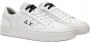 Sun68 Tennis Skate Sneakers Wit Leer White Heren - Thumbnail 2