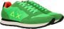 Sun68 Groene herensneakers met voorgevormd voetbed en verharde hiel Green Heren - Thumbnail 4