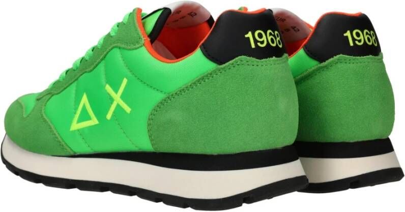 Sun68 Tom Solid sneaker Green Heren