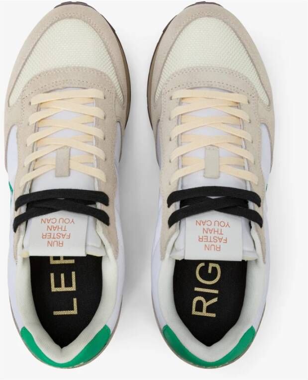 Sun68 Vintage Tom Sneakers Ivoor Mannen