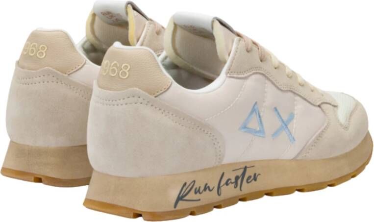 Sun68 Vintage Witte Sneakers