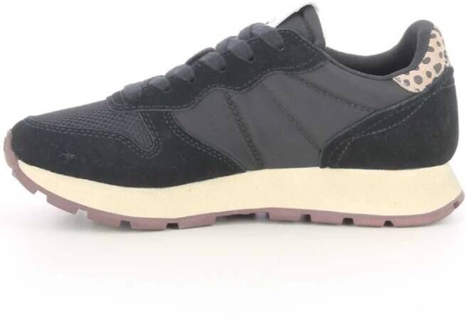 Sun68 Vintage Zwarte Damesschoenen Ally Black Dames