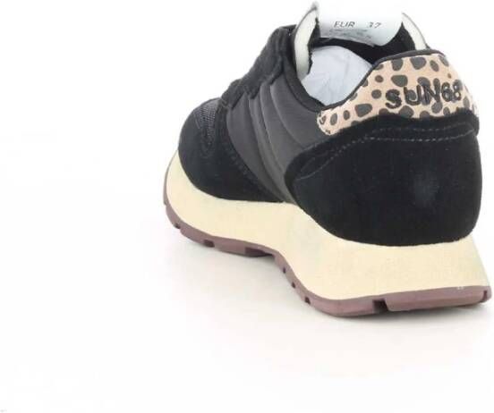 Sun68 Vintage Zwarte Damesschoenen Ally Black Dames