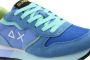 Sun68 Ally Color Explosion Sneakers Dames Lichtblauw - Thumbnail 4