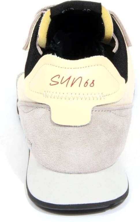 Sun68 Witte hardloopschoenen Uncle Jaki