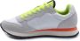 Sun68 Witte Herensneakers met Fluorescerende Details Multicolor Heren - Thumbnail 6