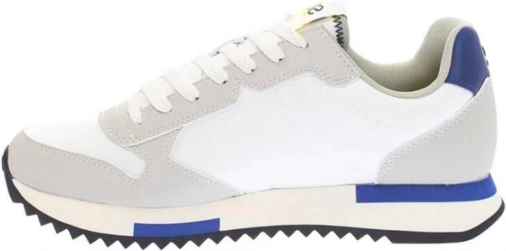 Sun68 Witte Lage Top Sneakers Multicolor Heren
