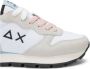 Sun68 Witte Leren en Stoffen Casual Sneaker - Thumbnail 3