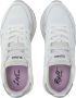 Sun68 Witte Leren Platte Schoenen White Dames - Thumbnail 4