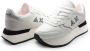 Sun68 Witte leren sneakers Big Ally White Dames - Thumbnail 6