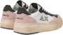 Sun68 Witte platte schoenen Basket Love Multicolor Dames - Thumbnail 3