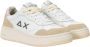 Sun68 Witte platte schoenen Basket Love White Dames - Thumbnail 3