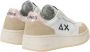 Sun68 Witte platte schoenen Basket Love White Dames - Thumbnail 4