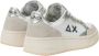 Sun68 Witte platte schoenen Basket Love Multicolor Dames - Thumbnail 3